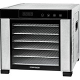 Rommelsbacher DA 900 deshidratador de alimentos Negro, Acero inoxidable 600 W, Secado de la máquina acero fino/Negro, 600 W, 340 mm, 465 mm, 315 mm, 10,1 kg