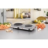 Rommelsbacher DK 29 hobs Acero inoxidable Encimera 2 zona(s), Placa de cocción acero fino, Acero inoxidable, Encimera, Acero inoxidable, 2 zona(s), 2 zona(s), Alrededor