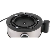 Rommelsbacher ER 400 cuecehuevos 7 huevos 400 W Negro, Acero inoxidable, Transparente, Hervidor de huevos acero fino/Negro, 205 mm, 175 mm, 135 mm, 800 g, 230 V
