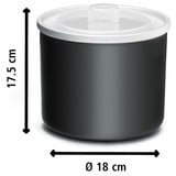 Rommelsbacher IM 12 máquina para helados Heladera tradicional 1,5 L Negro, Acero inoxidable acero fino/Negro, Heladera tradicional, 1,5 L, 40 min, 1 senos, LCD, De plástico, Acero inoxidable