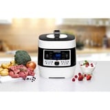 Rommelsbacher MD 1000 olla a presión 4 L Negro, Blanco 1000 W, Cocina multi blanco/Negro, 4 L, 4 L, Negro, Blanco, LCD, Digital, De plástico