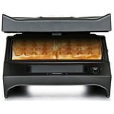 Rommelsbacher Multi Toast & Grill SWG 700 3 en 1 Max, Barbacoa de contacto negro/Acero fino