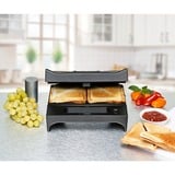 Rommelsbacher Multi Toast & Grill SWG 700 3 en 1 Max, Barbacoa de contacto negro/Acero fino