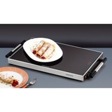 Rommelsbacher WPR 305/E calentador de alimentos 300 W Acero inoxidable, Calientaplatos acero fino/Negro, 300 W, 230 V, Acero inoxidable, Alemania, Vidrio, Acero inoxidable, 640 mm