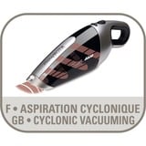 Rowenta AC 4769 Extenso Cyclonic, Aspiradora de mano negro/Plateado, negro / plata