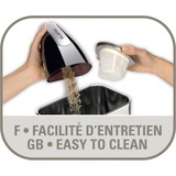 Rowenta AC 4769 Extenso Cyclonic, Aspiradora de mano negro/Plateado, negro / plata