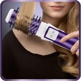 Rowenta Brush Activ Volume & Shine CF953 Cepillo de aire caliente Caliente Violeta, Blanco 1000 W 1,8 m blanco/Violeta, Cepillo de aire caliente, Caliente, Cabello seco/mojado, Violeta, Blanco, Sintético, Con agujero en la empuñadura para colgar