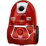 Rowenta Compact Power RO395 3 L Aspiradora cilíndrica Secar 750 W Bolsa para el polvo, Aspiradora de suelo rojo, 750 W, Aspiradora cilíndrica, Secar, Bolsa para el polvo, 3 L, Filtro higiénico