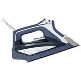 Rowenta DW5210 Plancha vapor-seco Suela de acero inoxidable 2600 W Azul, Blanco, Plancha a vapor azul/blanco, Plancha vapor-seco, Suela de acero inoxidable, 1,9 m, 170 g/min, Azul, Blanco, 45 g/min