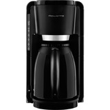 Rowenta Thermo Semi-automática Cafetera de filtro 1,25 L negro, Cafetera de filtro, 1,25 L, De café molido, 850 W, Negro