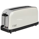 Russell Hobbs 21395-56 tostadora 2 rebanada(s) Crema de color crema/Acero fino, 2 rebanada(s), Crema de color