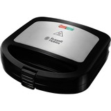 Russell Hobbs 24530-56 sandwichera 700 W Negro, Acero inoxidable negro/Acero fino, 700 W, Negro, Acero inoxidable, De plástico, Acero inoxidable
