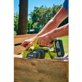 Ryobi 5133002921 cepillo eléctrico manual Verde, Gris 11000 RPM verde/Negro, Verde, Gris, 11000 RPM, 1,6 mm, 8,2 cm, 1,25 cm, 89,5 dB