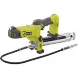 Ryobi Engrasadora inalámbrica ONE+ R18GG-0, 18 voltios, Pistola de engrase verde/Negro