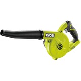 Ryobi R18TB-0 aspiradora de hojas 200 kmh Negro, Verde 18 V Ión de litio, Ventilador verde/Negro, Soplador manual, 200 kmh, Negro, Verde, Soplado, Eléctrico, 96,5 dB