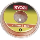 Ryobi RAC100 Accesorios para cortabordes y desbrozadoras, Hilo de Mackie verde, Naranja, 15 m, 1 pieza(s)