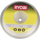 Ryobi RAC103 Accesorios para cortabordes y desbrozadoras, Hilo de Mackie 2 mm, 50000 mm