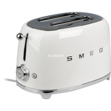 SMEG TSF01WHEU tostadora 2 rebanada(s) Blanco 950 W blanco/Acero fino, 2 rebanada(s), Blanco, Acero, De plástico, Giratorio, 950 W, 220-240 V