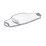 Sanitas SHK 55 Manta eléctrica 100 W Gris, Blanco Terciopelo, Almohadas eléctricas blanco/Gris, 590 mm, 300 mm, 420 g, Terciopelo, Lavado a máquina, 30 °C