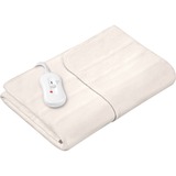 Sanitas SWB 20 Manta eléctrica 60 W Beige Vellón, Calientacolchones blanco, 800 mm, 1500 mm, Vellón, Lavado a máquina en agua fría, 30 °C