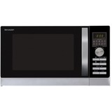 Sharp R843INW Microondas combinado 25L 900W Plata microondas plateado, Microondas combinado, 25 L, 900 W, Botones, Giratorio, Plata, 1100 W