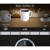 Siemens EQ.9 TI9558X1DE cafetera eléctrica Totalmente automática Máquina espresso 2,3 L, Superautomática acero fino, Máquina espresso, 2,3 L, Granos de café, De café molido, Molinillo integrado, 1500 W, Negro, Acero inoxidable