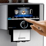 Siemens EQ.9 TI9578X1DE cafetera eléctrica Totalmente automática Máquina espresso 2,3 L, Superautomática acero fino, Máquina espresso, 2,3 L, Granos de café, Molinillo integrado, 1500 W, Negro, Acero inoxidable