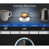 Siemens EQ.9 TI9578X1DE cafetera eléctrica Totalmente automática Máquina espresso 2,3 L, Superautomática acero fino, Máquina espresso, 2,3 L, Granos de café, Molinillo integrado, 1500 W, Negro, Acero inoxidable