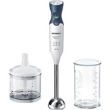 Siemens MQ66120 licuadora Batidora de inmersión 600 W Azul, Blanco, Batidora de mano blanco, Batidora de inmersión, Función de impulso, 1,4 m, 600 W, Azul, Blanco