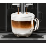 Siemens TI351509DE cafetera eléctrica Totalmente automática Cafetera de filtro 1,4 L, Superautomática negro/Plateado, Cafetera de filtro, 1,4 L, Granos de café, Molinillo integrado, 1300 W, Negro