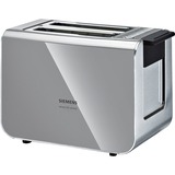 Siemens TT86105 tostadora 2 rebanada(s) 860 W Negro, Gris gris/Plateado, 2 rebanada(s), Negro, Gris, 860 W, 220 - 240 V, 1,1 m, 313 mm