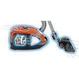 Siemens VSZ7330 aspiradora 5 L Aspiradora cilíndrica Secar 650 W Bolsa para el polvo, Aspiradora de suelo rojo, 650 W, Aspiradora cilíndrica, Secar, Bolsa para el polvo, 5 L, HEPA