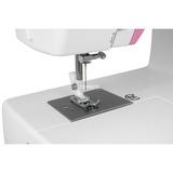 Singer 3223 Simple Máquina de coser automática Electromecánica blanco/Rosa neón, Rosa, Blanco, Máquina de coser automática, Costura, Paso 4, Giratorio, 5 mm