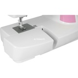 Singer 3223 Simple Máquina de coser automática Electromecánica blanco/Rosa neón, Rosa, Blanco, Máquina de coser automática, Costura, Paso 4, Giratorio, 5 mm