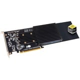 Sonnet FUS-SSD-4X4-E3S tarjeta y adaptador de interfaz Interno M.2, Tarjeta de interfaz PCIe, M.2, Full-height / Full-length, PCI 3.0, Negro, Gris, 1 pieza(s)