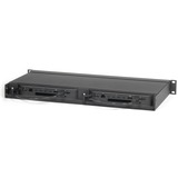 Sonnet RackMac mini Kit de montaje, Caja de rack negro, Kit de montaje, Negro, 1U, 483 mm, 216 mm, 44 mm