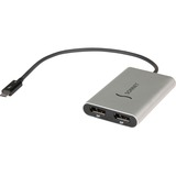 Sonnet TB3-DDP4K Adaptador gráfico USB 5120 x 2830 Pixeles Negro, Gris plateado/Negro, 5120 x 2830 Pixeles