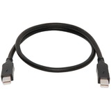 Sonnet TCB-TB-1M cable Thunderbolt 10 Gbit/s Negro negro, Masculino, Masculino, 1 m, Negro, 10 Gbit/s, 1 pieza(s)