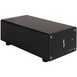Sonnet Twin 10G SFP+ tarjeta y adaptador de interfaz SFP+, Adaptador de red Thunderbolt 3, SFP+, Negro, 10 Gbit/s, 60 W, 100 - 240 V