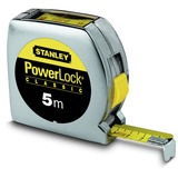 Stanley 0-33-932 cinta métrica 5 m Acero inoxidable plateado/Amarillo