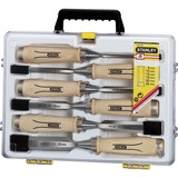 Stanley 1-16-416 cincel para carpintería Juego de cinceles madera, Juego de cinceles, Borde de cincel, Madera, 6, 10, 12, 16, 20, 25 mm