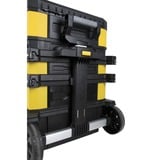 Stanley 1-95-621 pieza pequeña y caja de herramientas Negro, Amarillo, Carros de herramienta amarillo/Negro, Negro, Amarillo, 568 mm, 730 mm, 2389 mm