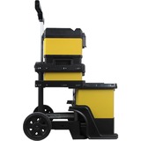 Stanley 1-95-621 pieza pequeña y caja de herramientas Negro, Amarillo, Carros de herramienta amarillo/Negro, Negro, Amarillo, 568 mm, 730 mm, 2389 mm