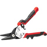 Stanley FMHT73755-0 recorte Izquierda, Tijeras de chapa negro/Rojo, 25 cm