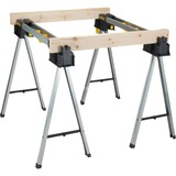 Stanley FMST1-75763 banco de trabajo Banco de trabajo portátil, Soporte Banco de trabajo portátil, Metal, Negro, Gris, Amarillo, 900 kg