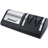 Steba KS 1 Afilador de cuchillos eléctrico Negro negro/Acero fino, 18 W, 230 V, 215 mm, 100 mm, 65 mm, 700 g