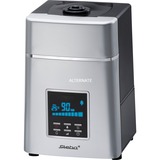 Steba LB 5 Ultrasónica 6L 140W Negro, Plata humidificador plateado/Negro, 140 W, 220 mm, 230 mm, 340 mm, 3,8 kg, Negro, Plata