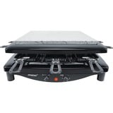 Steba RC 3 plus 8 personas(s) 1450 W Negro, Cromo, Raclette negro, 1450 W, 360 mm, 360 mm, 140 mm, 9,4 kg
