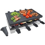 Steba RC 68 8 personas(s) 1200 W, Raclette negro/Plateado, 1200 W, 140 mm, 240 mm, 405 mm, 5 kg