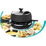 Tefal Cheese'N'Co RE12C8 parrilla de interior 6 personas(s) 850 W Negro, Raclette negro/Gris oscuro, 850 W, 310 mm, 310 mm, 200 mm, 3 kg, 359 mm